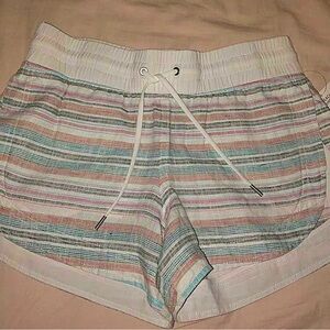 Athleta Beachside Bali Linen shorts
